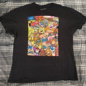 90s Nickelodeon Shows Shirt Men's